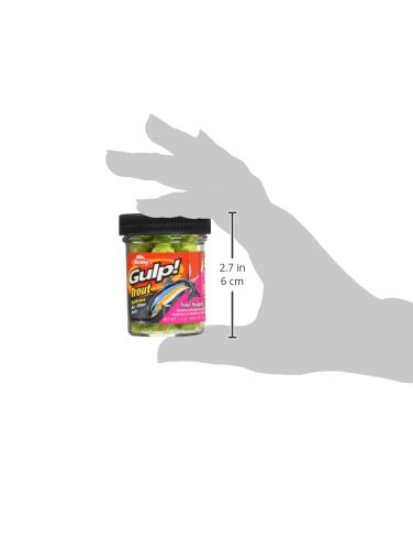 Berkley Gulp! Trout Nuggets, Chunky Chartreuse, 1oz