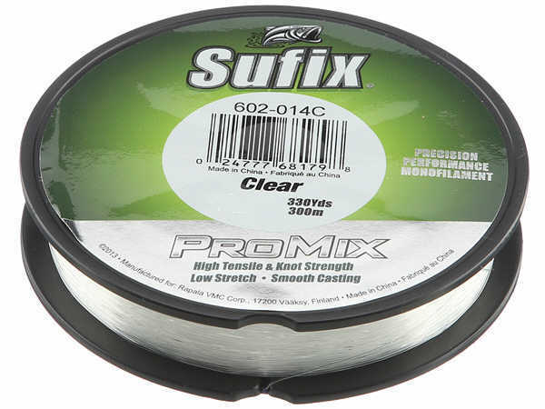 Sufix Pro Mix Clear Trout Fishing Line