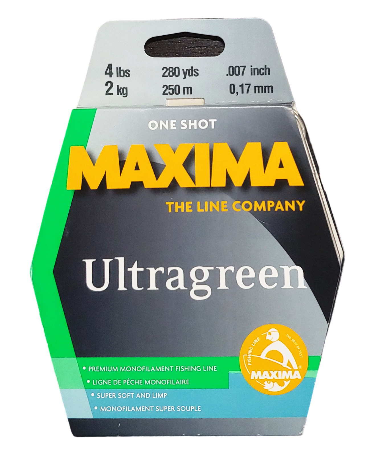 Maxima Ultragreen Monofilament Fishing Line 4 lbs 280 Yards