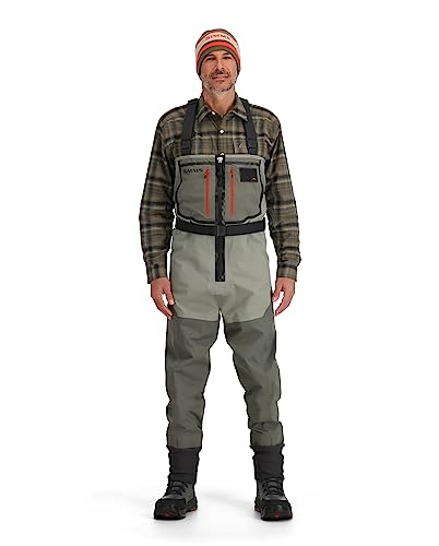 Simms Freestone Z Waterproof Chest Waders, Front Zipper