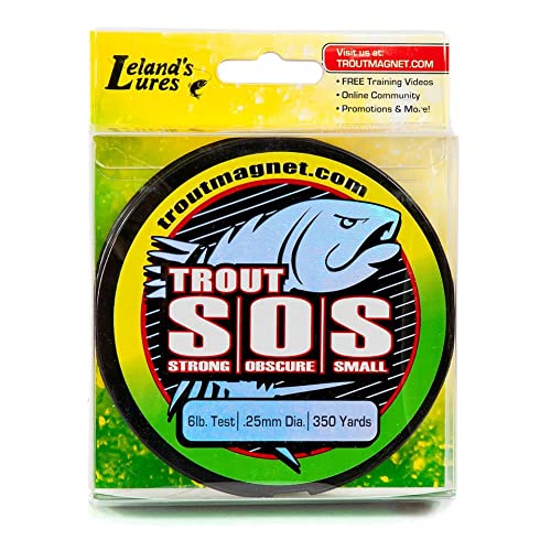 Leland's Lures Trout Magnet S.O.S. Fishing Line - 6lb