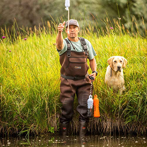 HISEA Neoprene Chest Waders with Cleated Boots