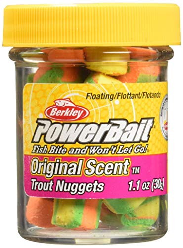 Berkley PowerBait Rainbow Power Nuggets for Trout Fishing