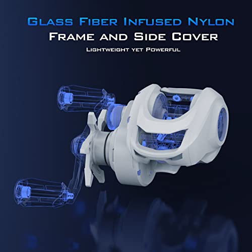 KastKing Centron Lite Baitcasting Reel, 7.1:1, Right Hand