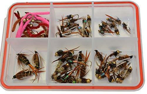 57 Mustad Signature Fly Hooks Nymph Assortment