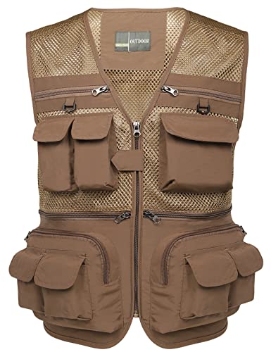 Fly Fishing Vest with Pockets for Men outdoors