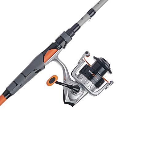 Abu Garcia 7’ Max PRO Spinning Combo, Lightweight Aluminum Spool