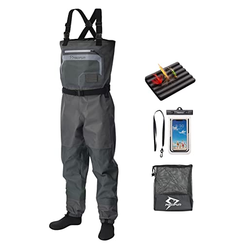 Piscifun Stockingfoot Chest Waders for Men/Women