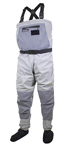Men's Hellbender Pro Stockingfoot Fishing Chest Wader - Gray