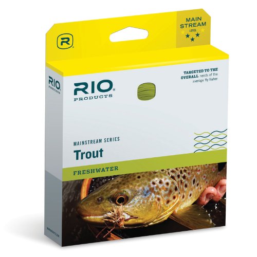 RIO Mainstream Trout Fly Line DT5F Lemon Green