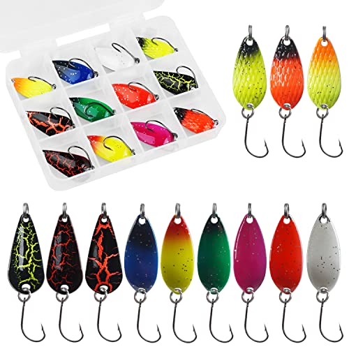 Trout Spoon Lure Set: Metal Baits for Trout