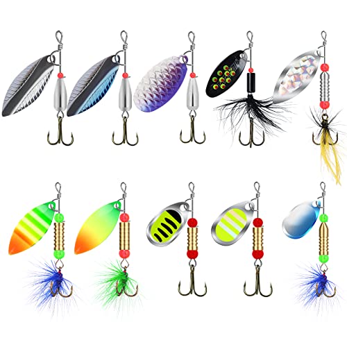 Truscend Trout Fishing Lures Gift Set for Men
