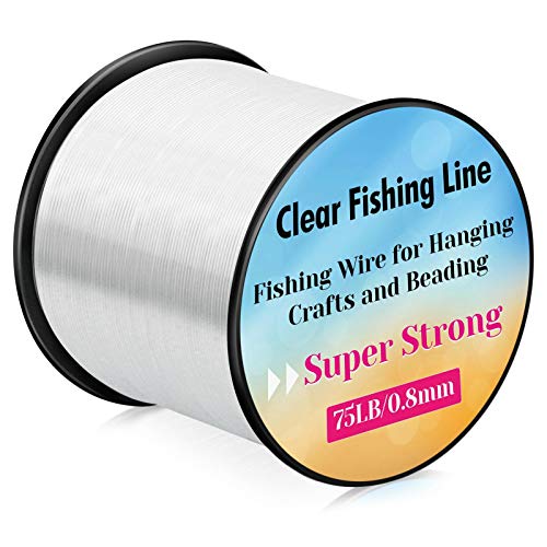 70lb Test Strong Clear Fishing Line for Trout Fishing