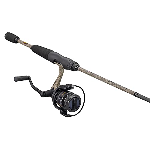 American Hero Camo Trout Fishing Combo, 6ft 6in