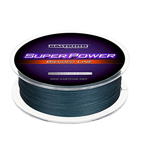 KastKing Superpower Braided Line - Low-Vis Gray, 20lb
