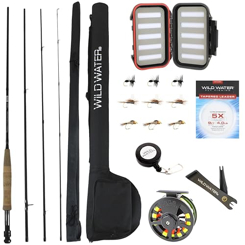 Wild Water Fly Fishing Combo Starter Kit