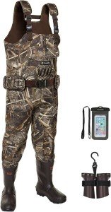 TIDEWE Insulated Breathable Chest Waders for Fishing