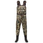 HISEA Insulated Neoprene Chest Waders for Fishing