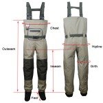 Breathable Waterproof Fly Fishing Chest Waders
