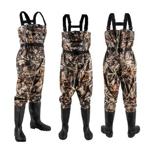 Men's Waterproof Chest Waders with Boots