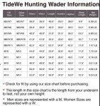 TIDEWE Breathable Chest Waders with Removable Lining