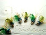 Irideus GPS Caddis Nymph Mix Bead Head Flies
