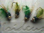 Irideus GPS Caddis Nymph Mix Bead Head Flies