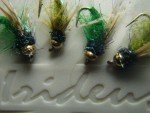 Irideus GPS Caddis Nymph Mix Bead Head Flies