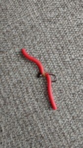 Squirmy Worm Nymph Fly Fishing Flies - Tungsten Bead