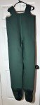 Women's XL Dark Green Neoprene Fishing Waders
