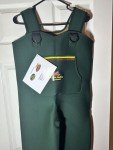 Women's XL Dark Green Neoprene Fishing Waders