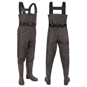 Waterproof Nylon PVC Fishing Chest Waders with Boots