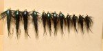 12 Bead Head Flashback Stonefly Nymphs - Black