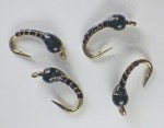 Black Beauty Midge Nymphs - Trout Fishing Flies
