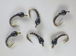 Black Beauty Midge Nymphs - Trout Fishing Flies