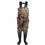Waterproof Chest Waders for Trout Fishing, Sizes 8-14