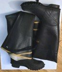 Heavy Black Hip Waders Size 13 for Fishing