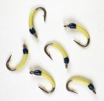 Guide's Choice Cream Midge Nymphs for Trout Fishing