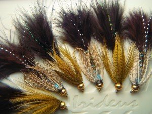 Blue Dream Mix Soft Hackle Wooly Bugger Flies