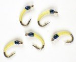 Guide's Choice Cream Midge Nymphs for Trout Fishing