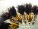 Blue Dream Mix Soft Hackle Wooly Bugger Flies