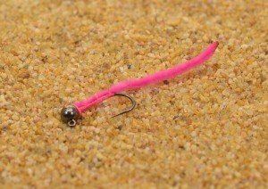 Tungsten San Juan Worm Jig Head Flies (6 Pack)