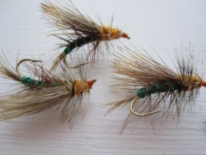 D16-1 Stimulators Dry Flies for Trout Fishing