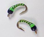 Zebra Midge Tungsten Nymphs for Trout Fishing