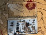 Fly Fishing Flies and Boxes Set - Dry and Nymphs
