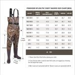HISEA Waterproof Chest Waders with Cleated Boots