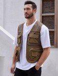 Men's Fishing Vest with Pockets for Trout Fishing