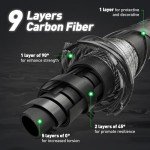 Ultralight Carbon Fiber Fishing Rods for Trout Fishing