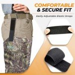 Foxelli Waterproof Camo Hip Waders for Trout Fishing