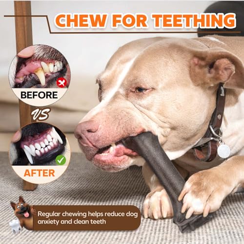 Large Tough Dog Toy for Aggressive Chewers, Indestructible